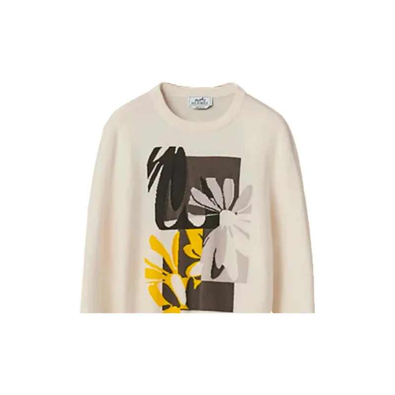 HERMES SS22 Sweater Men's White-5