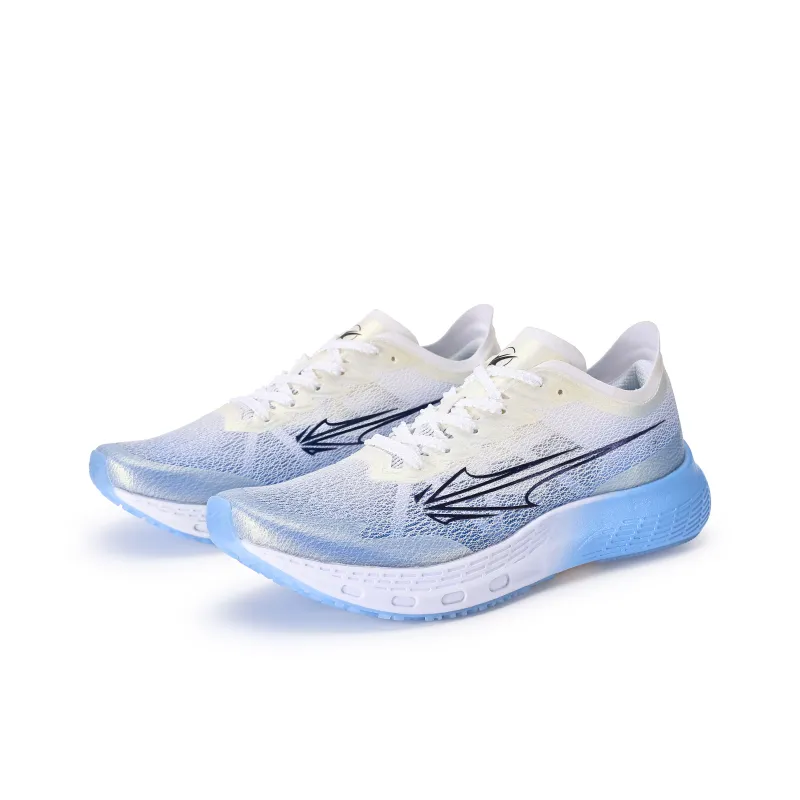 XINGHUOLI Cushioning Anti Slip And Wear Resistant Low Top Full Length Carbon Plate Running Shoes Unisex Celestial Blue-2