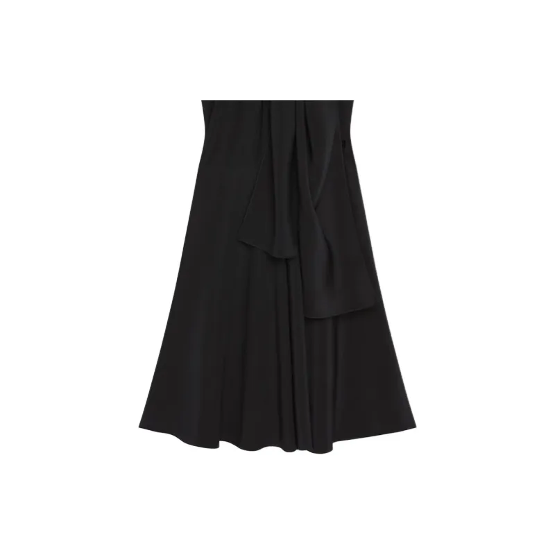 Givenchy Pussy bow Collar Silk Mini Dress-5