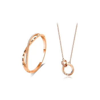 RINGLOVE Zircon Bangles Women's