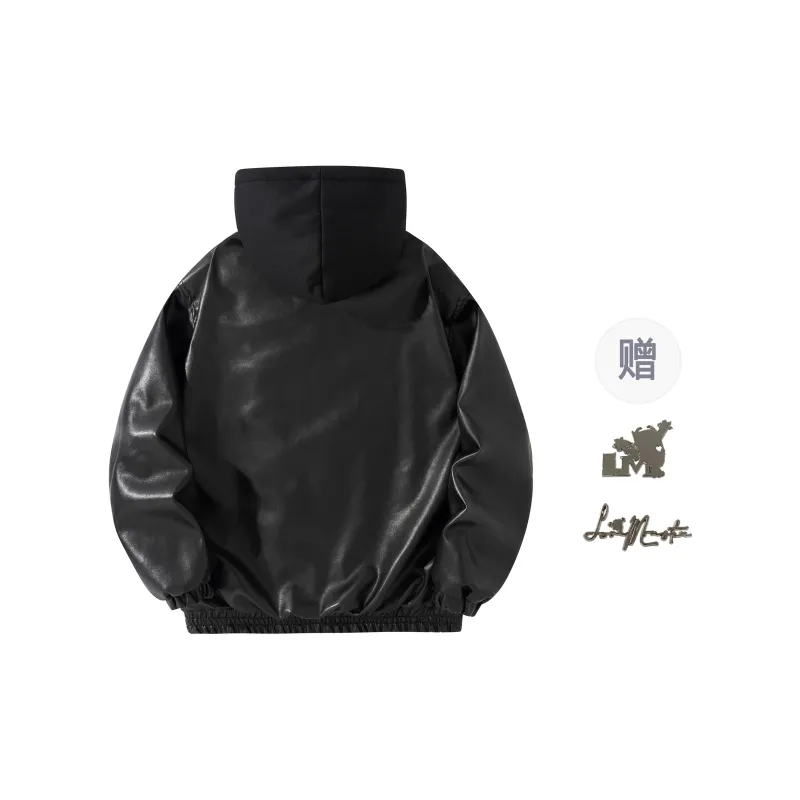 Love Monster Leather Jacket Coat Unisex-1