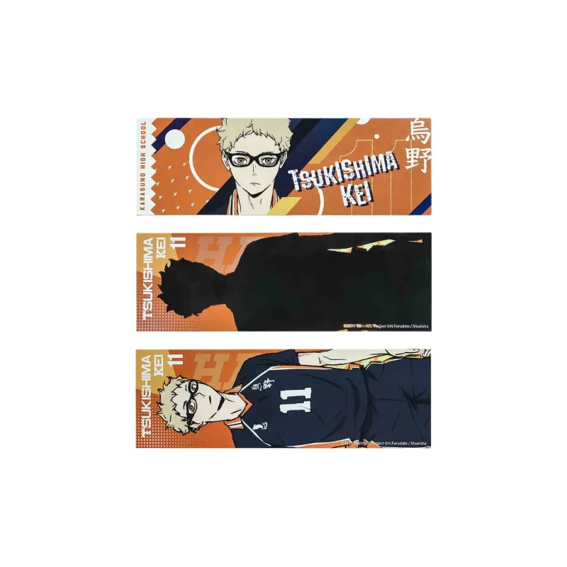 GuGuGuGu Haikyu!! Other Characters Temperature-Sensitive Card Cartoon Merch Laser Tickets-2