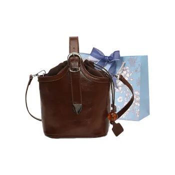REDOO PU Handbag Regular Women's Brown/Coffee/Black/Burgundy