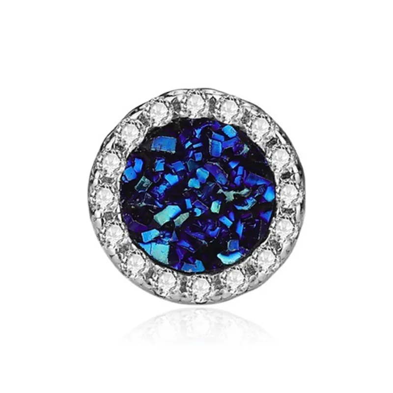 ICEGANG S925 Sterling Silver Stud Earrings Unisex-8