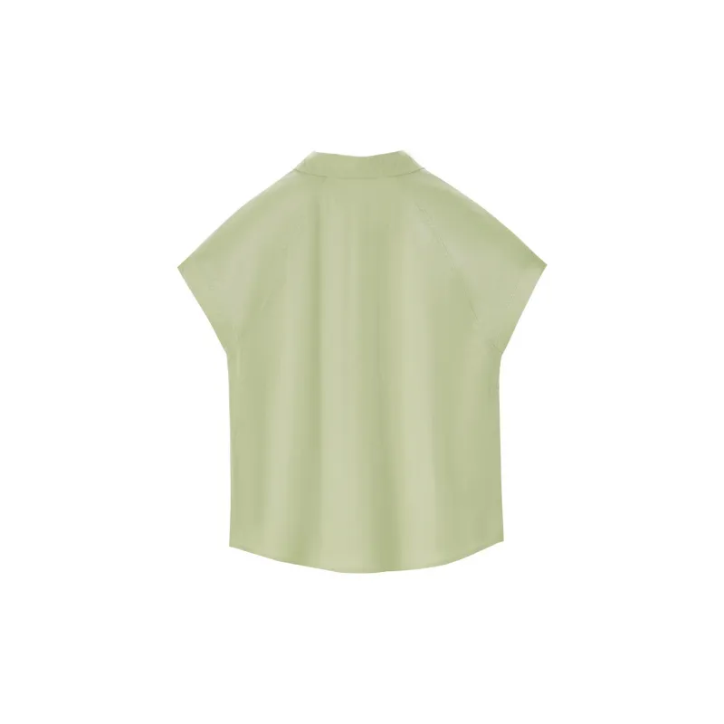 UNIQLO Shirt Women's Olive Green-1