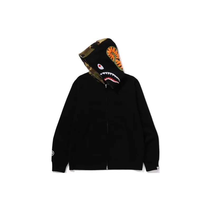 Bape Swarovski Shark Full Zip Hoodie-19