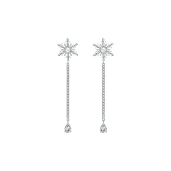 BABYBEI 925 Sterling Silver Pearl Exquisite Elegant Romantic Gentle Touch Clip On Earrings Women's