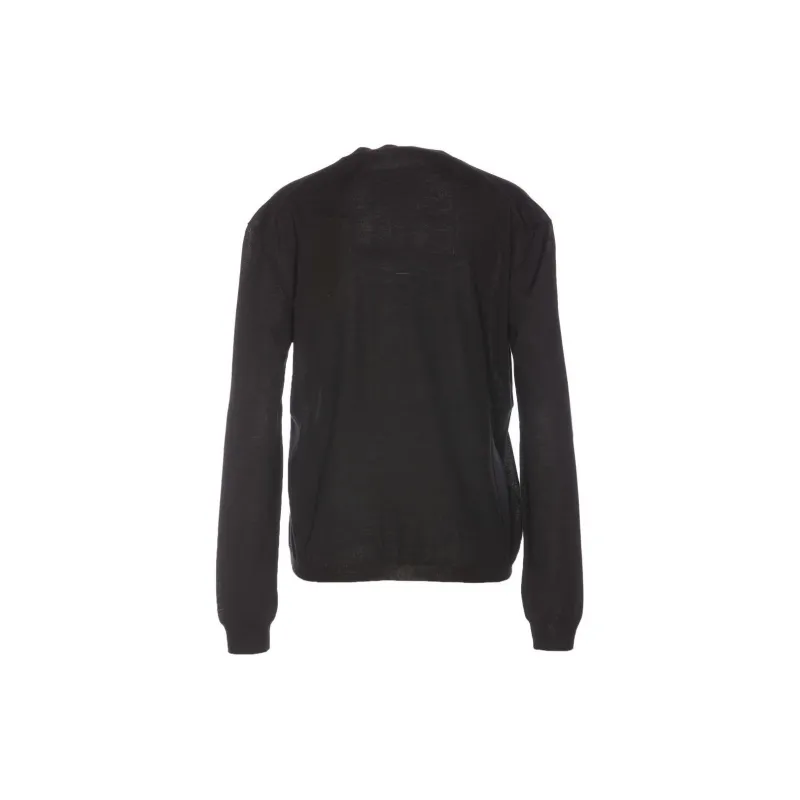 MARNI Embroidered Crew Neck Cardigan-1