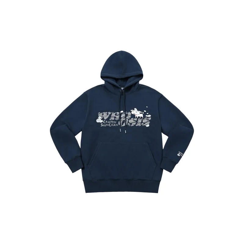 Crayon Shinchan X WHOOSIS X Crayon Shin chan Collaboration Series Sweatshirts Unisex-3