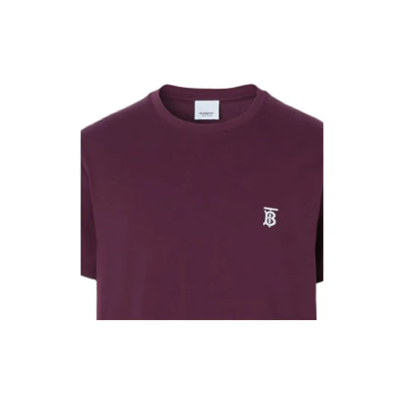 Burberry Monogram Motif Cotton T Shirt-4