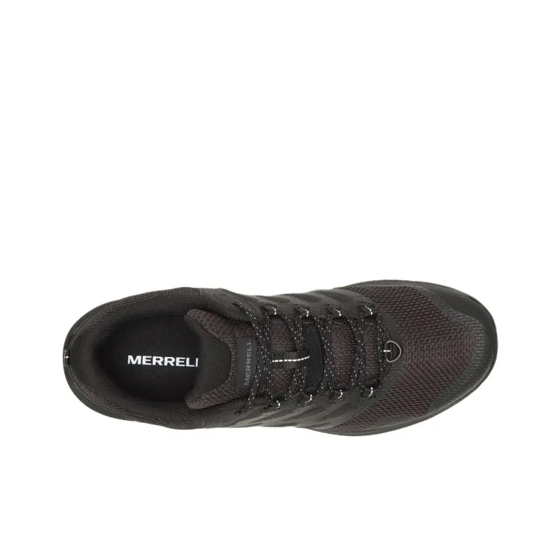 MERRELL Nova 3 Anti Slip Wear Resistant Low Top Trail Running Shoes Men's Black-3