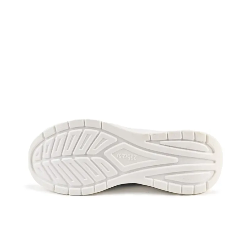 Warrior Anti-Slip And Wear-Resistant Height Increasing Low-Top Running Shoes Women's White Blue Purple-4