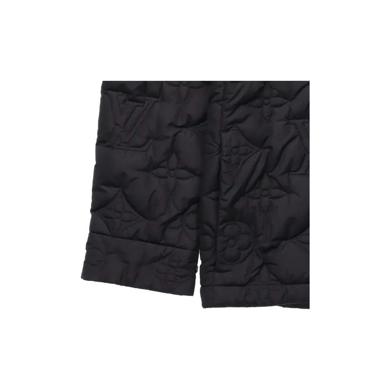 LOUIS VUITTON SS21 Puffer Jacket Men's Black-5