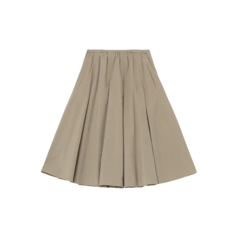 Yohji Yamamoto Casual Short Skirts Women's Beige-1