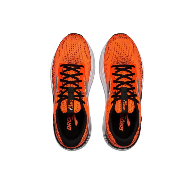 Brooks Anti-Slip And Wear-Resistant Lightweight Low-Top Casual Running Shoes Men's Orange-4