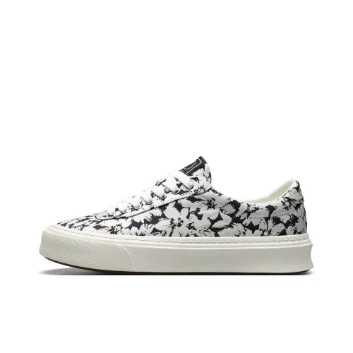 D FUSE SCANDINAVIA Anti Slip And Wear Resistant Lightweight Low Top Canvas Shoes Men's White