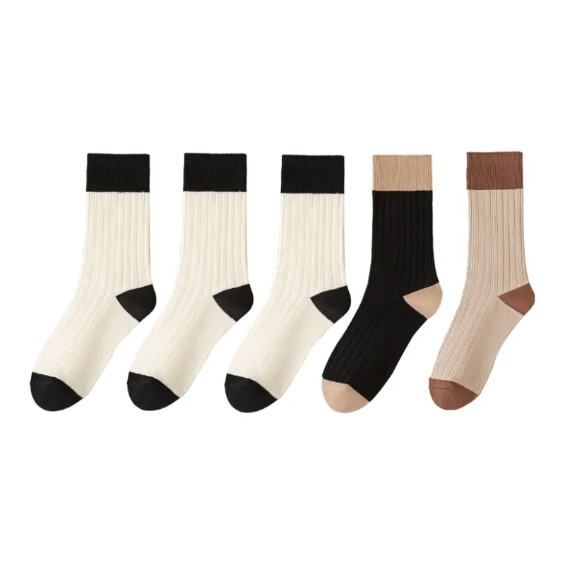 Caramella Mid Calf Socks Women's 5 Pack-9