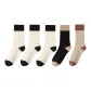 Milk White 3+Black+Apricot