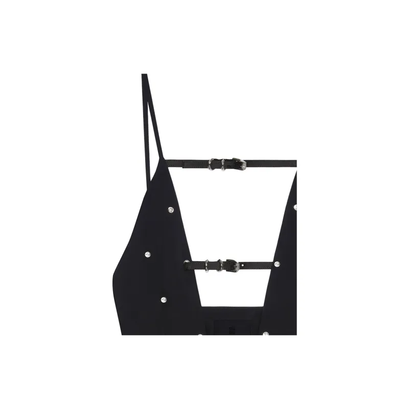 GIVENCHY SS24 Slip Dress Women's Black-3