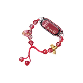 Vobafe Watch Band Xiaomi Compatibility Faux Crystal Material