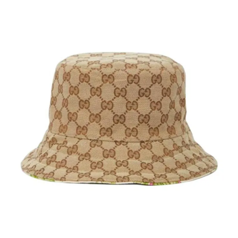 GUCCI Gg Supreme Reversible Bucket Hat-5