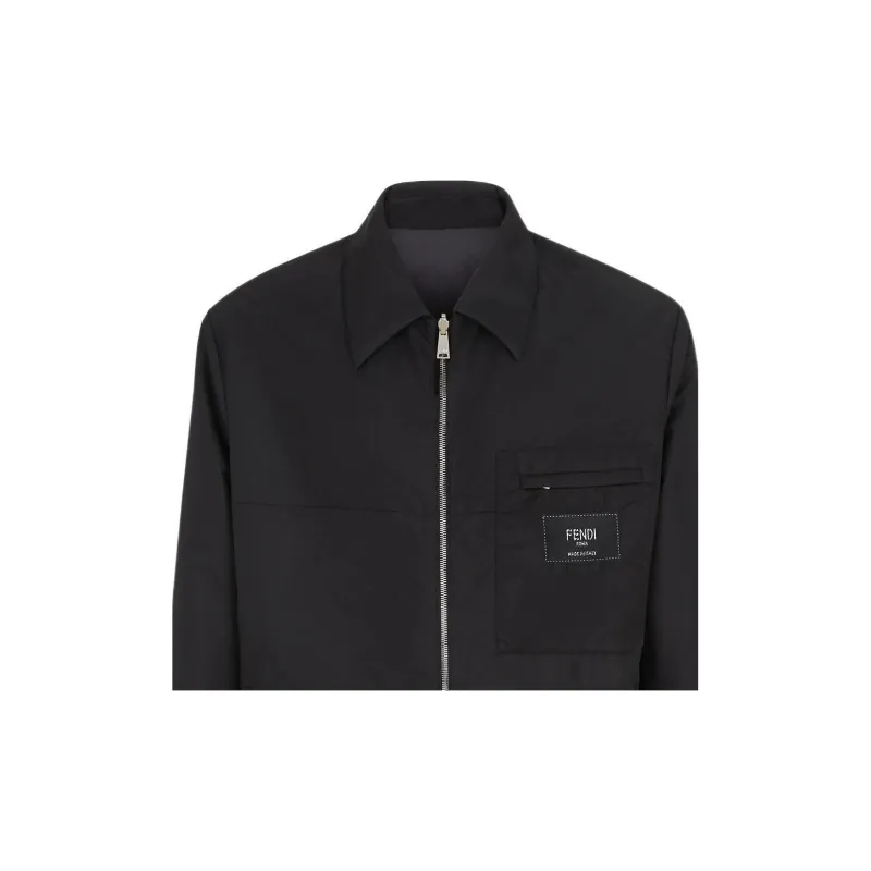 FENDI SS22 Puffer Jacket Men's Black-6