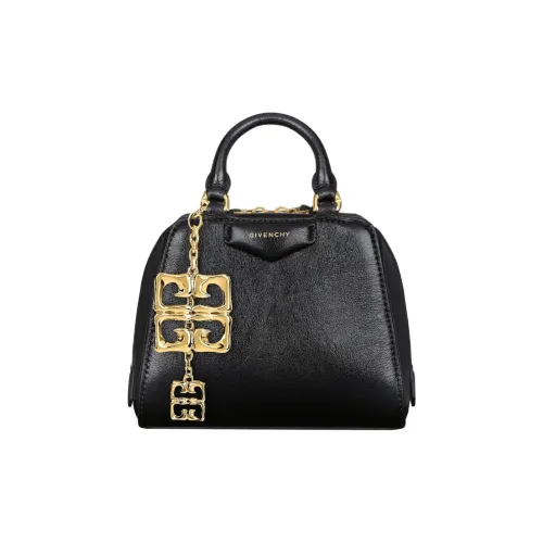 Givenchy Buffalo Leather Shoulder Bag, Crossbody Bag, Handbag Extra Mini Women's Black