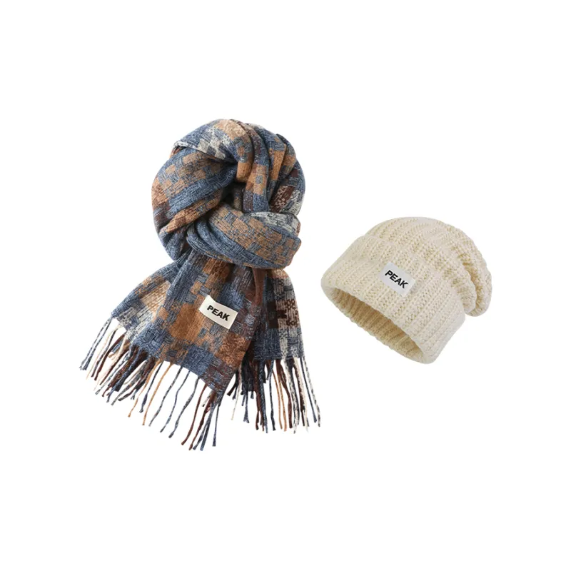 PEAK Polyester Knit Scarves Unisex-3
