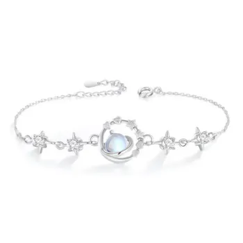 JOYDINNY Alloy Bracelets Women's