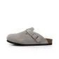 Gray Fleece-Lined