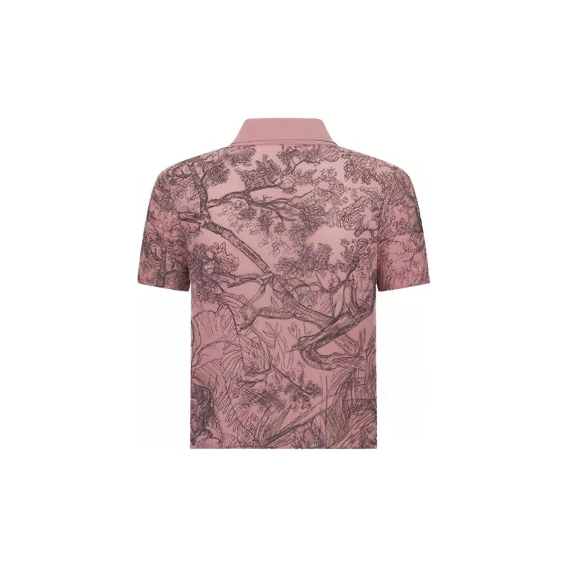 DIOR Dioriviera SS23 Polo Shirt Women's Pink-1