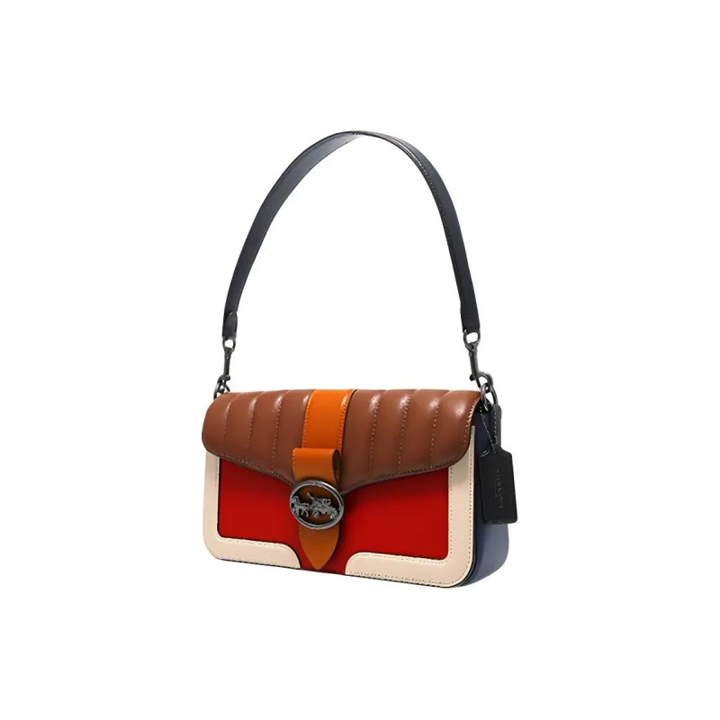 COACH Georgie Shoulder Bags-1