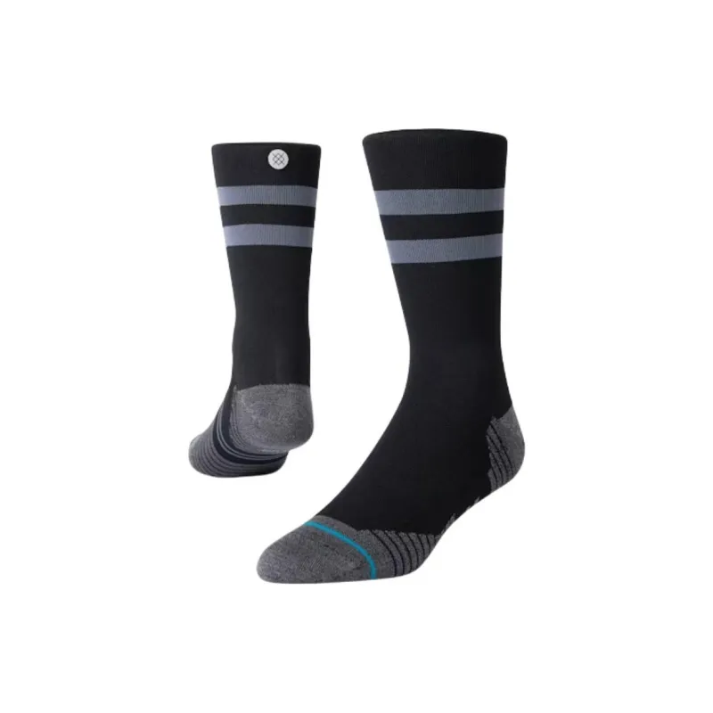 Stance Mid Calf Socks Unisex 3 Pack Black-1