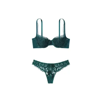 Victoria's Secret Underwear Set Women's Peacock Blue