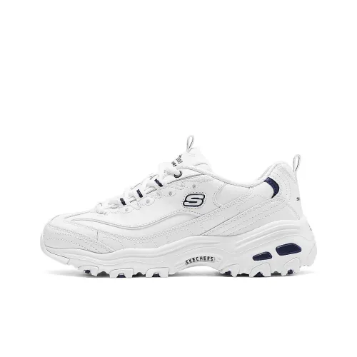 Skechers D'Lites 1.0 Chunky Sneakers Women's Low Top White