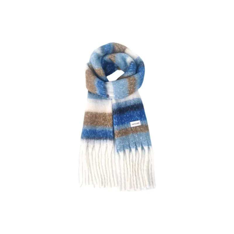 JEANSWEST Polyester Knit Scarves Unisex-5
