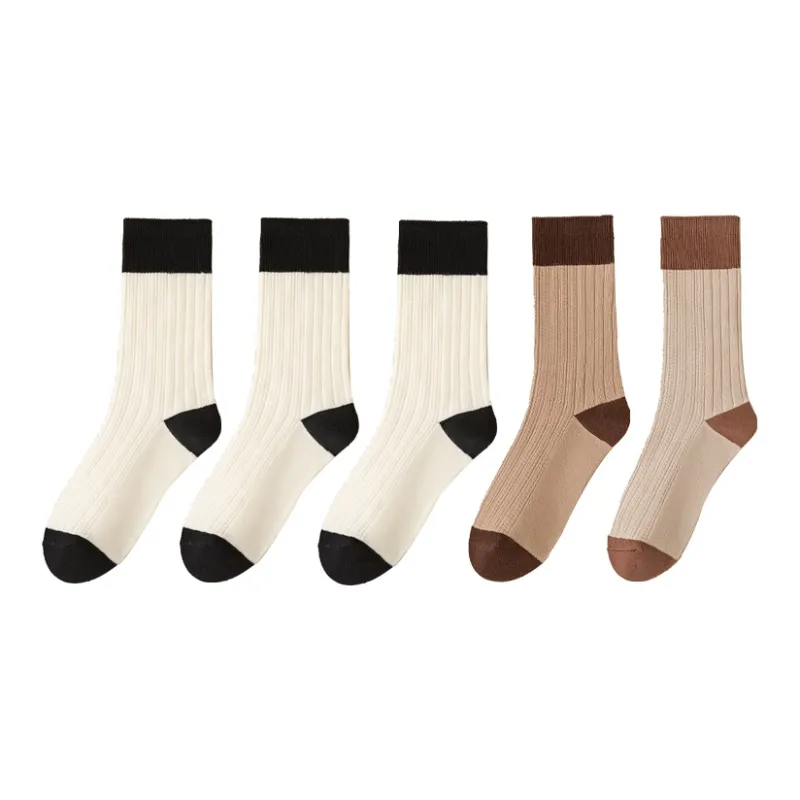 Caramella Mid Calf Socks Women's 5 Pack-11