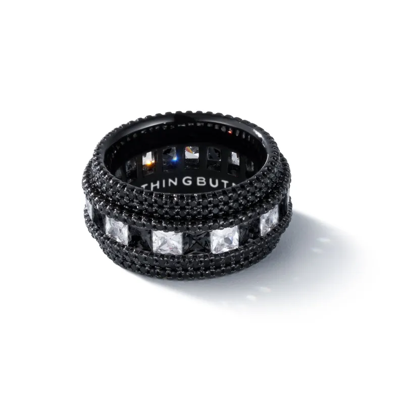 NothingButMini Zircon Copper Rings Unisex-7