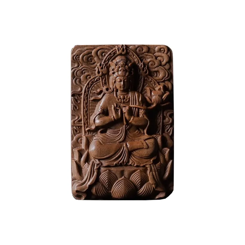 DALONG Old Mountain Sandalwood Pendants Unisex-13