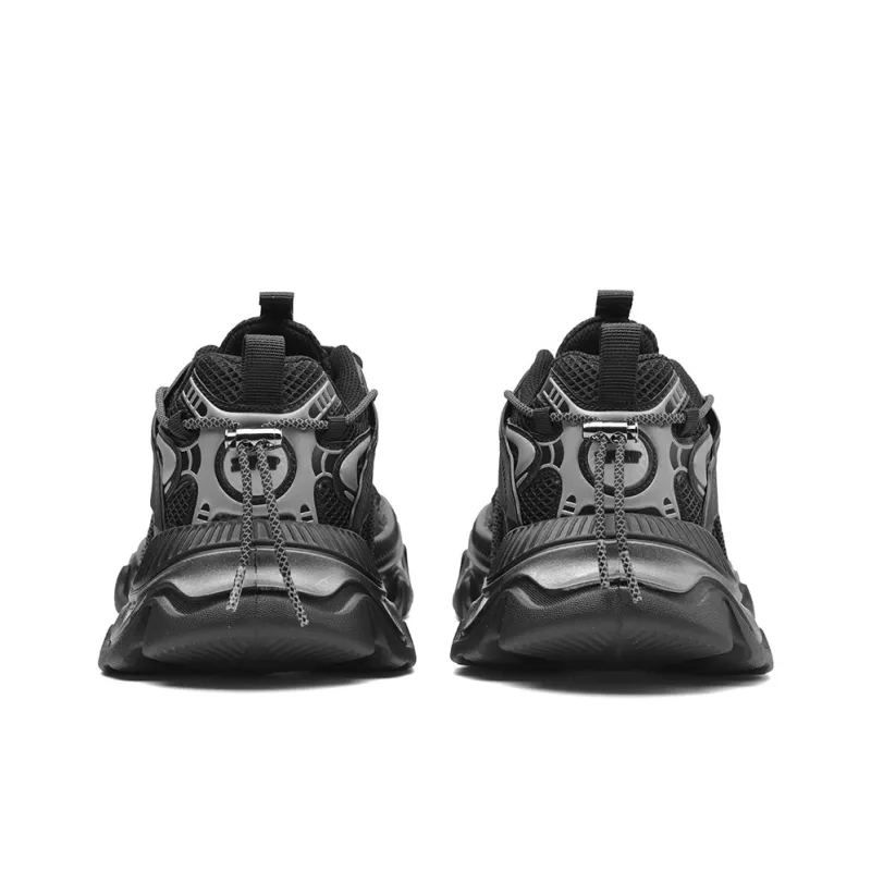 SK.TRIP Cushioning Abrasion Resistant Lightweight Height Increasing Mat Low Top Chunky Sneakers Men's Box-28