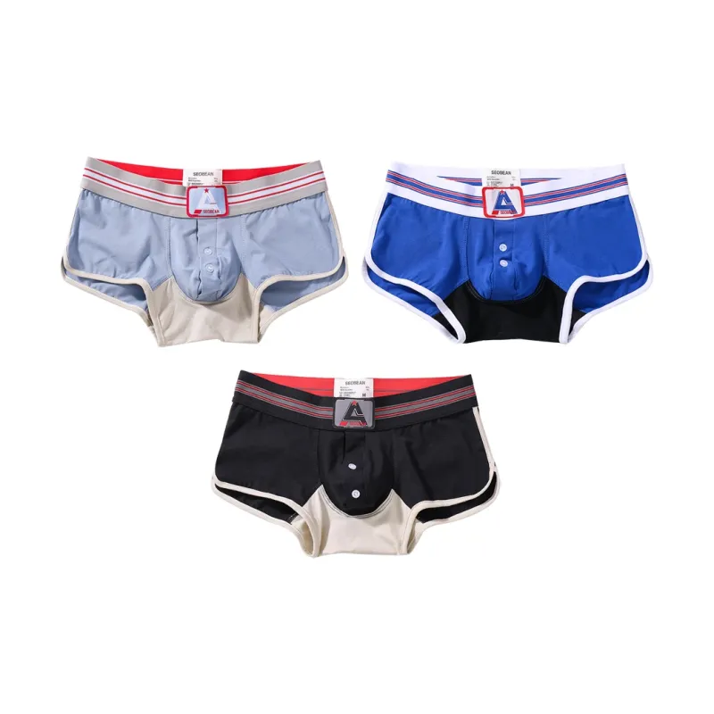 SEOBEAN Underpants Men's 3 Pack-4