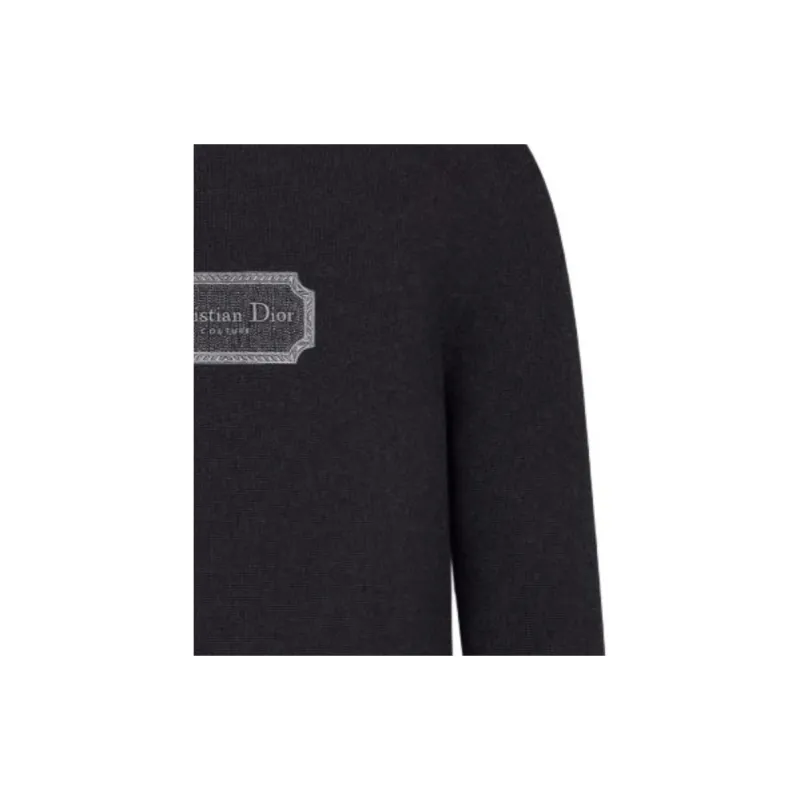 DIOR Cashmere Sweaters Men Black-5