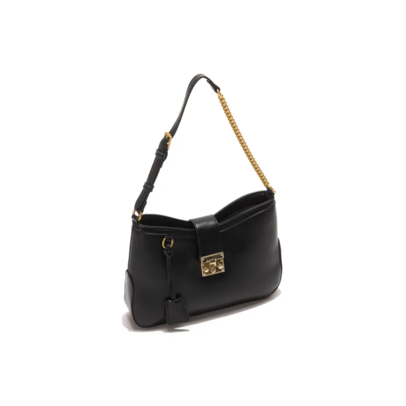 OCTSUI PVC Shoulder Bag Shoulder Bag Women's Ecru/Milk Tea Beige/Black/Denim/Brown White-9