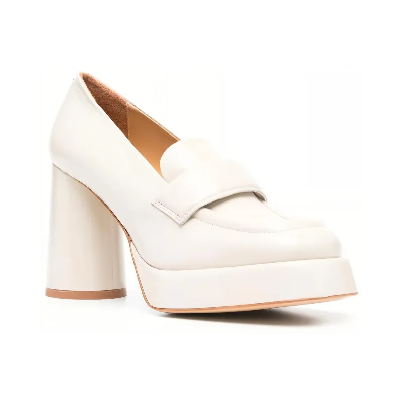 HALMANERA Loafers Women's White-2