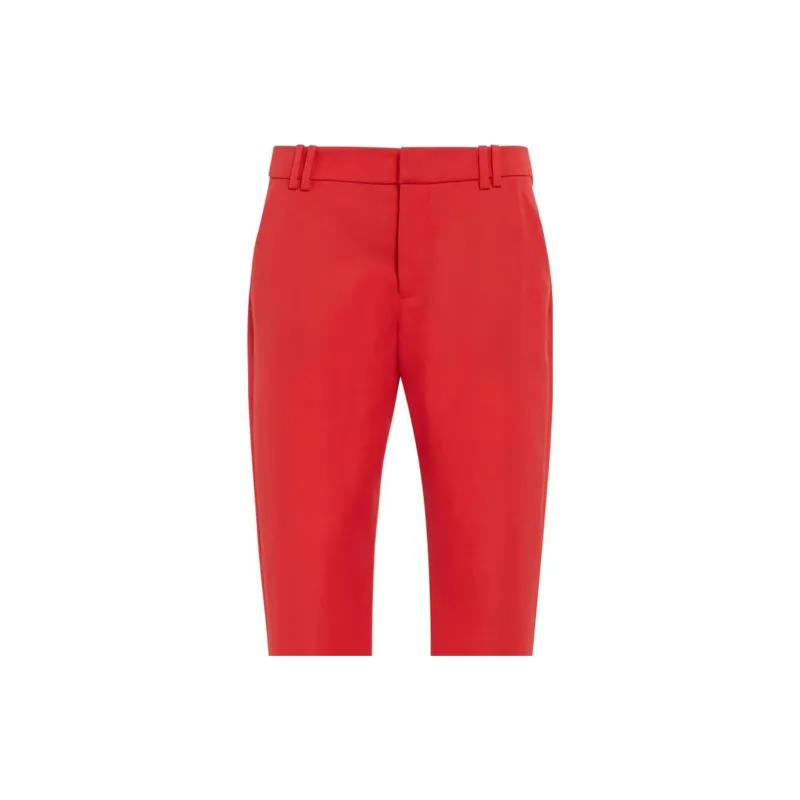 BALMAIN Hook fastening Flared Cropped Trousers-5