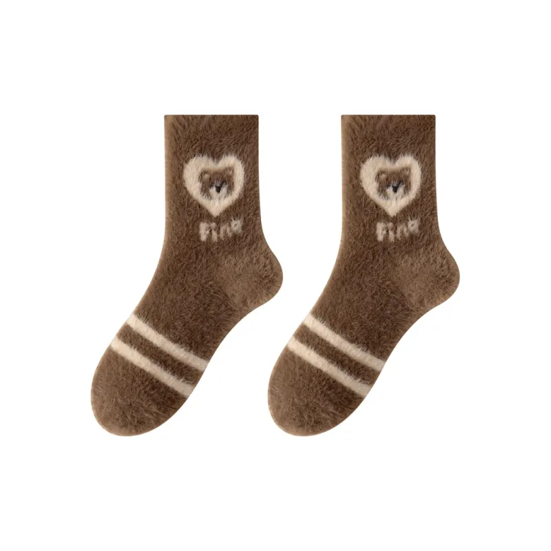 MIIOW Trend Party Series Mid Calf Socks Women's 2 Pack-7