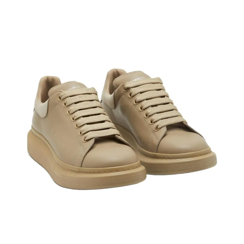 Alexander McQueen Round Toe Lace Up Sneakers-3