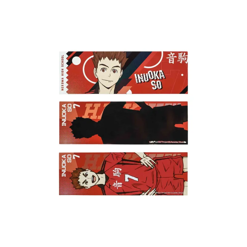 GuGuGuGu Haikyu!! Other Characters Temperature-Sensitive Card Cartoon Merch Laser Tickets-16