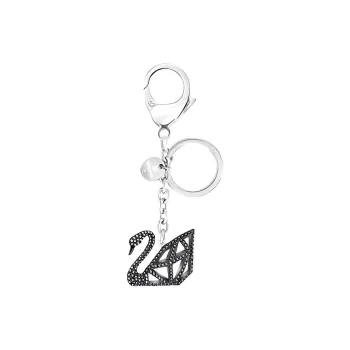 Swarovski Crystal Keychains Women's Black