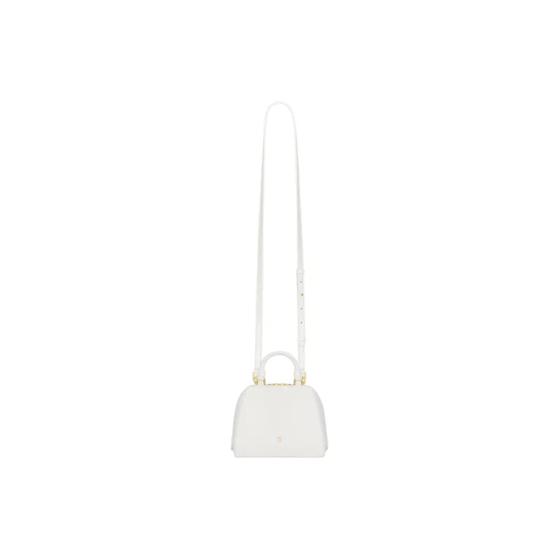 GIVENCHY Antigona Buffalo Leather Shoulder Bag, Crossbody Bag, Handbag Extra Mini Women's Ivory White-3